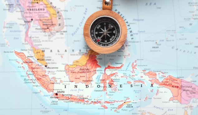 indonesia map